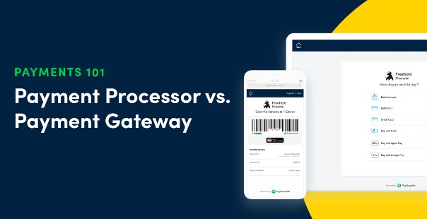 Payment Gateway vs. Payment Processor: What’s the Difference? concept 
